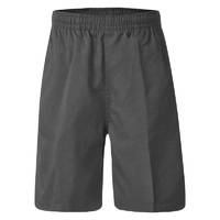 Unisex School Shorts Grey