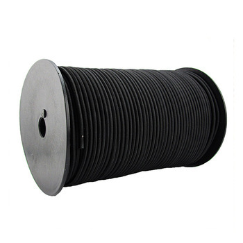 Elastic Cord Round 2mm Black