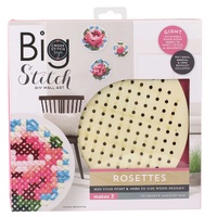 BIG STITCH WALL ART ROSETTES