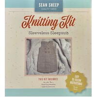 Knitting Kit Sleeveless Baby Sleepsuit