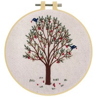 Make It Embroidery: Birds in a Tree