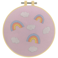 Make It Embroidery: Clouds and Rainbows