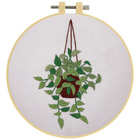 Make It Embroidery: Hanging Pot