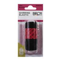 Shirring Elastic 25m - Black