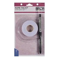 Birch Name Tag Kit