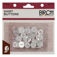 Birch Shirt Buttons