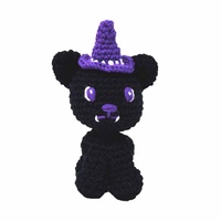 Knitty Critters Crochet Kit - Creepy Kitten