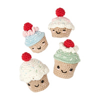 DMC Amigurumi Kit - Very Cherry Cupcakes