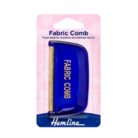 Hemline Fabric Comb Premium Metal Teeth