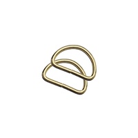 D Rings 20mm Gold 