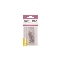 Hook & Eyes - Silver 7mm (0)