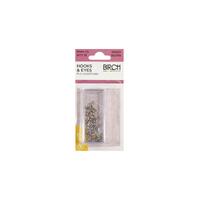 Hook & Eyes - Silver 9mm (1)