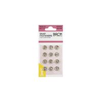 Snap Fasteners Silver 9mm (1)