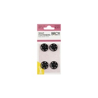 Snap Fasteners Black 15mm (7)