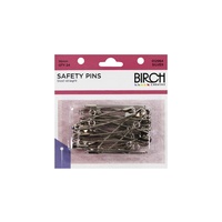 Safety Pins 56mm Qty 24 Silver
