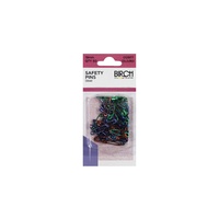 Safety Pins 19mm Qty 50 Multi-coloured