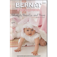 Bernat Books Pipsqueak Blankets Bunnies & Bears