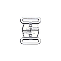 Lingerie Clasp Clear 2pk