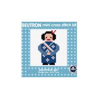 Mini Cross Stitch Kit Japanese Girl