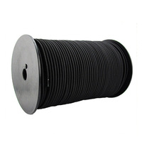 Elastic Cord Round 2mm Black (by the metre)
