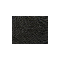 Patons Black Col 02 - Cotton Blend 8ply