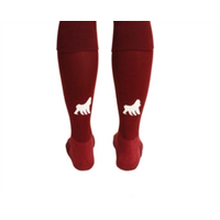 North West District Maroon Sport Socks