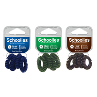 Schoolies Hair Coils 4pk