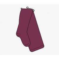 Maroon Tights - 2 pk