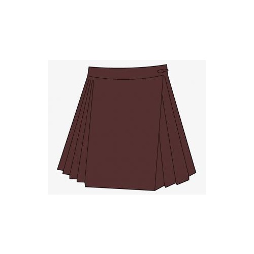 Brown netball skirt store